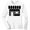 1-DAY RUSH NO MINIMUM Ladies Long Sleeve Crew Neck T-Shirt Thumbnail