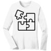 1-DAY RUSH NO MINIMUM Ladies Long Sleeve Crew Neck T-Shirt Thumbnail