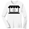 1-DAY RUSH NO MINIMUM Ladies Long Sleeve Crew Neck T-Shirt Thumbnail
