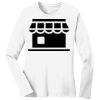 1-DAY RUSH NO MINIMUM Ladies Long Sleeve Crew Neck T-Shirt Thumbnail
