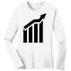 1-DAY RUSH NO MINIMUM Ladies Long Sleeve Crew Neck T-Shirt Thumbnail