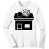 1-DAY RUSH NO MINIMUM Ladies Long Sleeve Crew Neck T-Shirt Thumbnail