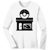 1-DAY RUSH NO MINIMUM Ladies Long Sleeve Crew Neck T-Shirt Thumbnail
