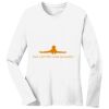 1-DAY RUSH NO MINIMUM Ladies Long Sleeve Crew Neck T-Shirt Thumbnail