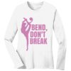1-DAY RUSH NO MINIMUM Ladies Long Sleeve Crew Neck T-Shirt Thumbnail