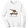1-DAY RUSH NO MINIMUM Ladies Long Sleeve Crew Neck T-Shirt Thumbnail