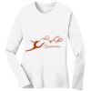 1-DAY RUSH NO MINIMUM Ladies Long Sleeve Crew Neck T-Shirt Thumbnail