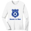1-DAY RUSH NO MINIMUM Ladies Long Sleeve Crew Neck T-Shirt Thumbnail
