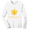 1-DAY RUSH NO MINIMUM Ladies Long Sleeve Crew Neck T-Shirt Thumbnail