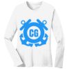 1-DAY RUSH NO MINIMUM Ladies Long Sleeve Crew Neck T-Shirt Thumbnail