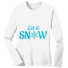 1-DAY RUSH NO MINIMUM Ladies Long Sleeve Crew Neck T-Shirt Thumbnail