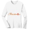 1-DAY RUSH NO MINIMUM Ladies Long Sleeve Crew Neck T-Shirt Thumbnail