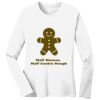 1-DAY RUSH NO MINIMUM Ladies Long Sleeve Crew Neck T-Shirt Thumbnail