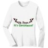 1-DAY RUSH NO MINIMUM Ladies Long Sleeve Crew Neck T-Shirt Thumbnail