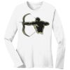 1-DAY RUSH NO MINIMUM Ladies Long Sleeve Crew Neck T-Shirt Thumbnail