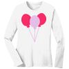 1-DAY RUSH NO MINIMUM Ladies Long Sleeve Crew Neck T-Shirt Thumbnail