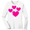 1-DAY RUSH NO MINIMUM Ladies Long Sleeve Crew Neck T-Shirt Thumbnail
