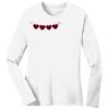 1-DAY RUSH NO MINIMUM Ladies Long Sleeve Crew Neck T-Shirt Thumbnail