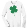 1-DAY RUSH NO MINIMUM Ladies Long Sleeve Crew Neck T-Shirt Thumbnail