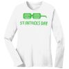 1-DAY RUSH NO MINIMUM Ladies Long Sleeve Crew Neck T-Shirt Thumbnail