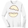 1-DAY RUSH NO MINIMUM Ladies Long Sleeve Crew Neck T-Shirt Thumbnail