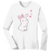 1-DAY RUSH NO MINIMUM Ladies Long Sleeve Crew Neck T-Shirt Thumbnail