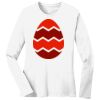 1-DAY RUSH NO MINIMUM Ladies Long Sleeve Crew Neck T-Shirt Thumbnail