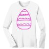 1-DAY RUSH NO MINIMUM Ladies Long Sleeve Crew Neck T-Shirt Thumbnail
