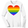 1-DAY RUSH NO MINIMUM Ladies Long Sleeve Crew Neck T-Shirt Thumbnail