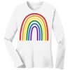 1-DAY RUSH NO MINIMUM Ladies Long Sleeve Crew Neck T-Shirt Thumbnail
