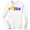 1-DAY RUSH NO MINIMUM Ladies Long Sleeve Crew Neck T-Shirt Thumbnail
