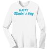 1-DAY RUSH NO MINIMUM Ladies Long Sleeve Crew Neck T-Shirt Thumbnail