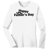 1-DAY RUSH NO MINIMUM Ladies Long Sleeve Crew Neck T-Shirt Thumbnail