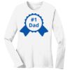 1-DAY RUSH NO MINIMUM Ladies Long Sleeve Crew Neck T-Shirt Thumbnail
