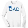 1-DAY RUSH NO MINIMUM Ladies Long Sleeve Crew Neck T-Shirt Thumbnail