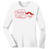 1-DAY RUSH NO MINIMUM Ladies Long Sleeve Crew Neck T-Shirt Thumbnail