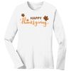 1-DAY RUSH NO MINIMUM Ladies Long Sleeve Crew Neck T-Shirt Thumbnail