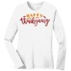 1-DAY RUSH NO MINIMUM Ladies Long Sleeve Crew Neck T-Shirt Thumbnail