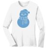 1-DAY RUSH NO MINIMUM Ladies Long Sleeve Crew Neck T-Shirt Thumbnail