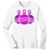 1-DAY RUSH NO MINIMUM Ladies Long Sleeve Crew Neck T-Shirt Thumbnail
