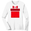 1-DAY RUSH NO MINIMUM Ladies Long Sleeve Crew Neck T-Shirt Thumbnail