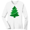 1-DAY RUSH NO MINIMUM Ladies Long Sleeve Crew Neck T-Shirt Thumbnail