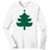 1-DAY RUSH NO MINIMUM Ladies Long Sleeve Crew Neck T-Shirt Thumbnail