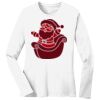 1-DAY RUSH NO MINIMUM Ladies Long Sleeve Crew Neck T-Shirt Thumbnail