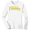 1-DAY RUSH NO MINIMUM Ladies Long Sleeve Crew Neck T-Shirt Thumbnail