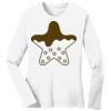 1-DAY RUSH NO MINIMUM Ladies Long Sleeve Crew Neck T-Shirt Thumbnail