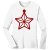 1-DAY RUSH NO MINIMUM Ladies Long Sleeve Crew Neck T-Shirt Thumbnail