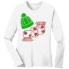 1-DAY RUSH NO MINIMUM Ladies Long Sleeve Crew Neck T-Shirt Thumbnail