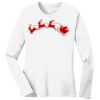 1-DAY RUSH NO MINIMUM Ladies Long Sleeve Crew Neck T-Shirt Thumbnail