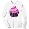 1-DAY RUSH NO MINIMUM Ladies Long Sleeve Crew Neck T-Shirt Thumbnail